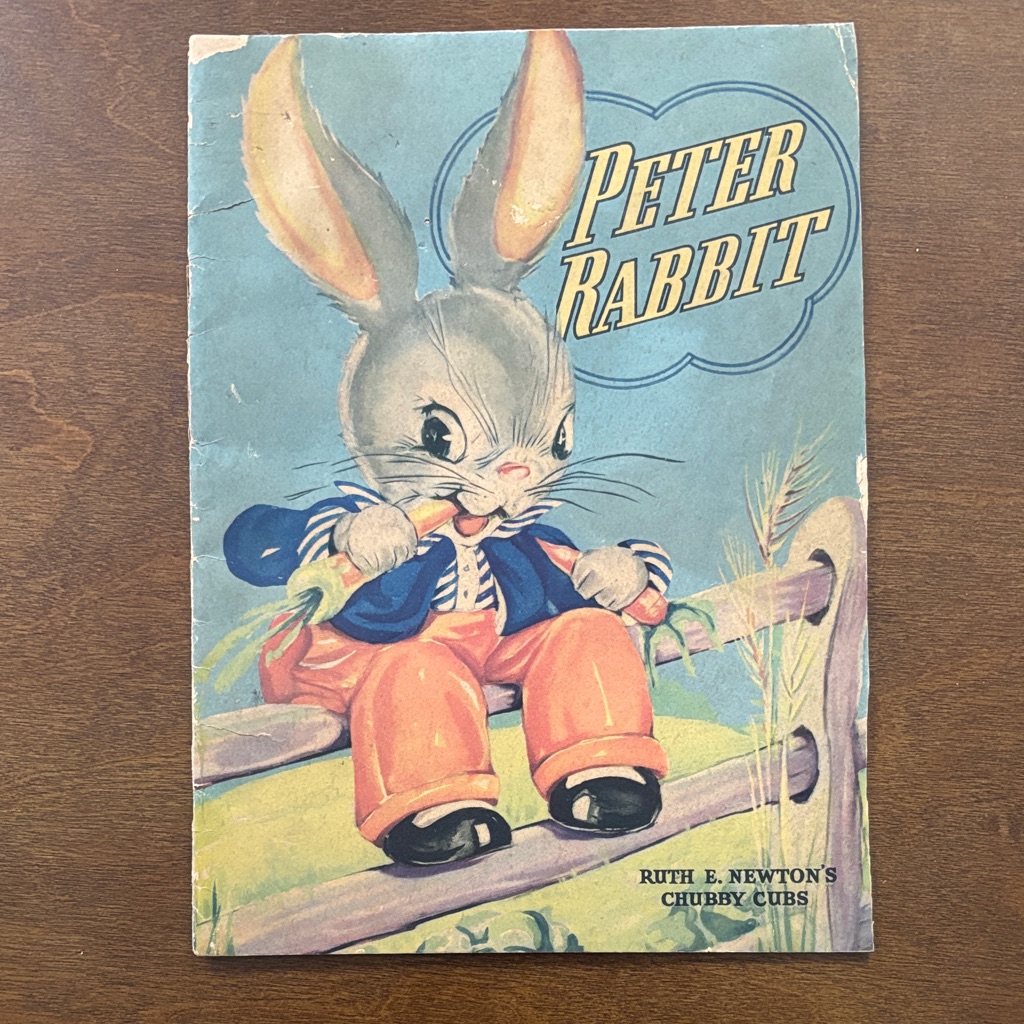 Peter Rabbit Vintage Booklet
